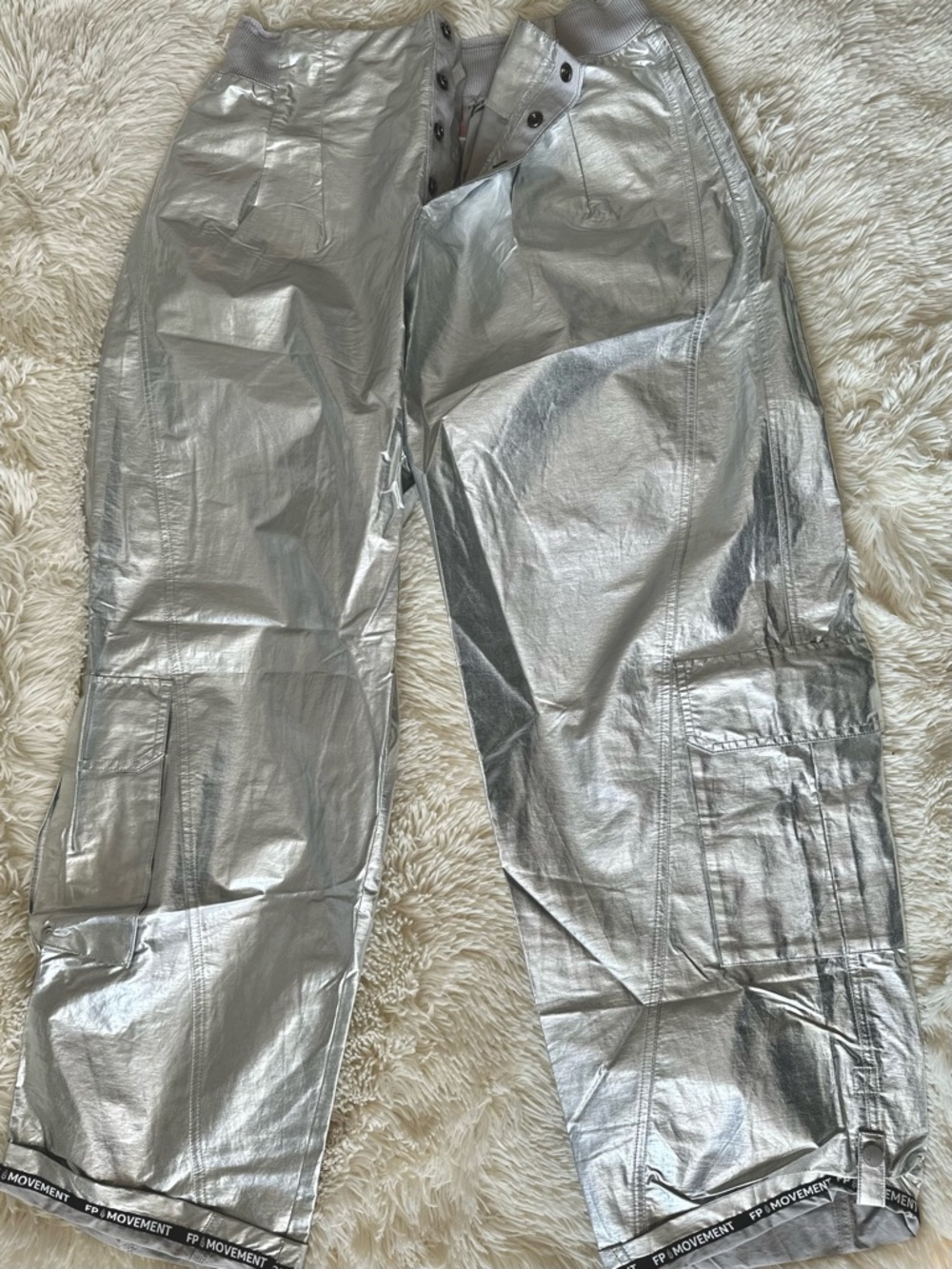 Free People FP Movement "Mesmerize Me Shine" Cargo Pant